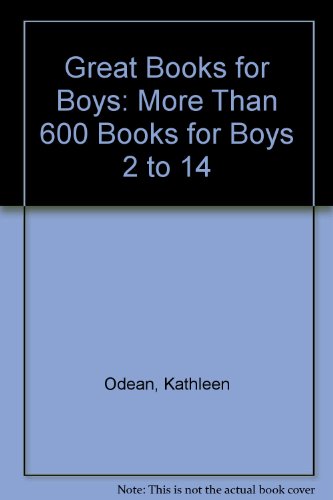9780606155588: Great Books for Boys: More Than 600 Books for Boys 2 to 14