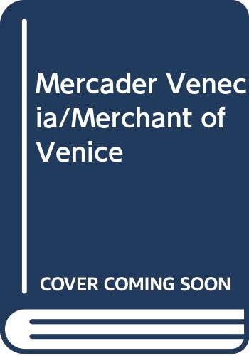 Imagen de archivo de Mercader Venecia/Merchant of Venice a la venta por Hawking Books