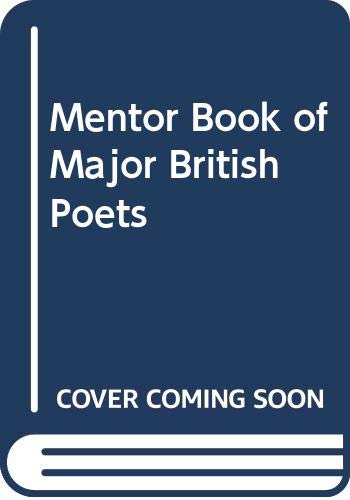 9780606220828: Mentor Book of Major British Poets