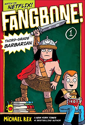 Stock image for Third-Grade Barbarian (Turtleback School & Library Binding Edition) (Fangbone!) for sale by SecondSale