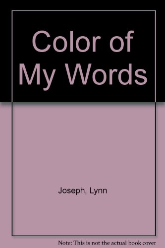 9780606244572: Color of My Words