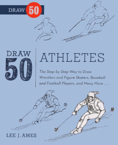 Draw 50 Athletes (9780606264280) by Ames, Lee J.