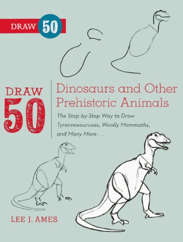 Imagen de archivo de Draw 50 Dinosaurs And Other Prehistoric Animals (Turtleback School & Library Binding Edition) a la venta por Jenson Books Inc