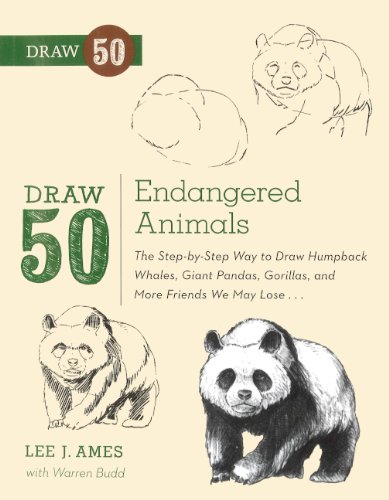 Imagen de archivo de Draw 50 Endangered Animals a la venta por Better World Books: West