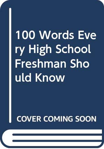9780606303309: 100 Words Every High School Freshman Should Know