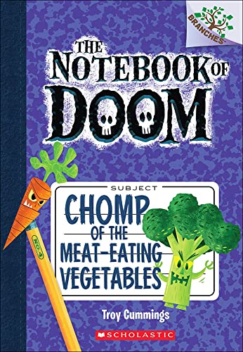 9780606353625: Chomp of the Meat-Eating Vegetables (The Notebook of Doom)