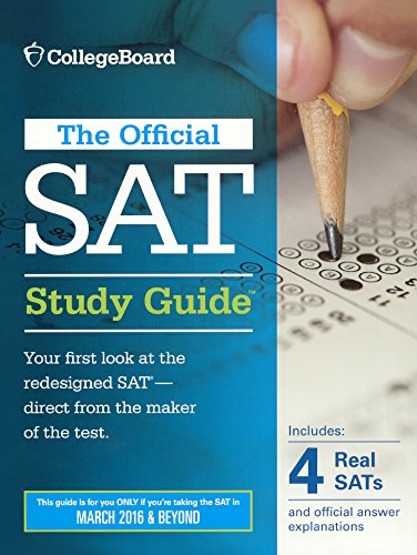 Stock image for The Official SAT Study Guide: 2016 Edition (Turtleback School Library Binding Edition) for sale by Books of the Smoky Mountains