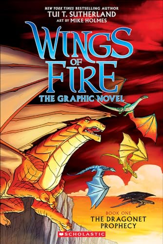 Stock image for The Dragonet Prophecy (Wings Of Fire Graphic Novel) (Turtleback School & Library Binding Edition) [Library Binding] Tui Sutherland for sale by Lakeside Books