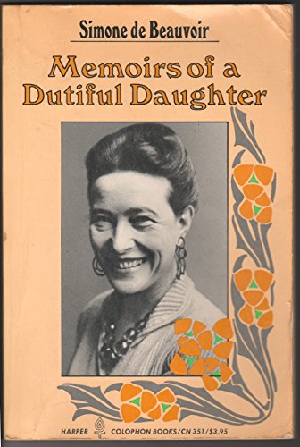 Beispielbild fr Memoirs of a Dutiful Daughter zum Verkauf von Better World Books: West