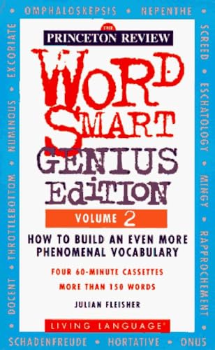9780609601013: LL Princeton Review Word Smart Genius Edition, Volume 2: How to Build an Even More Phenomenal Vocabulary