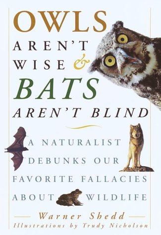 Stock image for Owls Aren't Wise & Bats Aren't Blind: A Naturalist Debunks Our Favorite Fallacies About Wildlife for sale by ZBK Books
