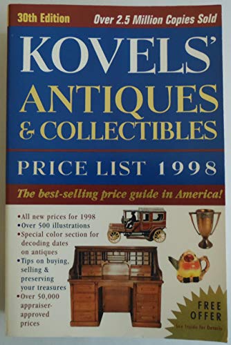 9780609801420: Kovels' Antiques & Collectibles Price List - 30th Edition