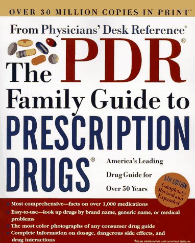 Stock image for The PDR (R) Family Guide to Prescription Drugs (R): 5th Edition for sale by ThriftBooks-Dallas