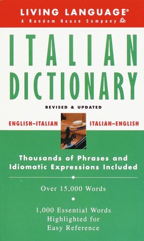 Beispielbild fr Basic Italian Dictionary zum Verkauf von Better World Books