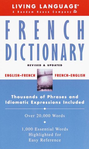 Beispielbild fr French: Dictionary (Living Language Complete Basic S.) zum Verkauf von AwesomeBooks
