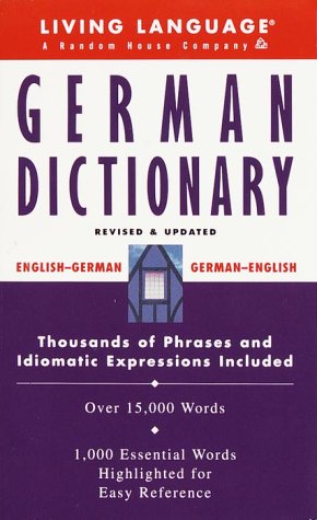 Imagen de archivo de Basic German Dictionary a la venta por Better World Books: West