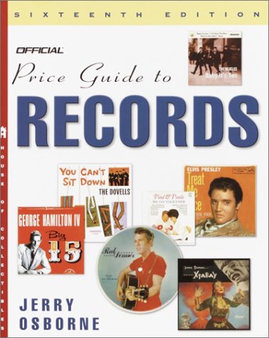 9780609809082: OFFICIAL PRICE GUIDE TO RECORDS (Pb)
