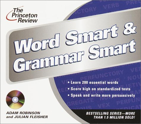Beispielbild fr The Princeton Review Word Smart Grammar Smart CD (The Princeton Review on Audio) zum Verkauf von GoldenWavesOfBooks