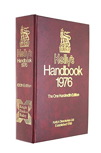 Beispielbild fr KELLY'S HANDBOOK 1976. zum Verkauf von Cambridge Rare Books