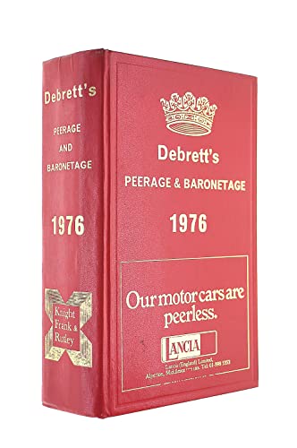 9780610004834: Debrett's Peerage, Baronetage, Knightage and Companionage