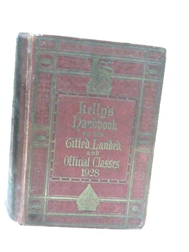 Beispielbild fr KELLY'S HANDBOOK 1977. zum Verkauf von Cambridge Rare Books