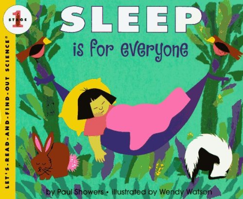 9780613029445: Sleep Is for Everyone: Stage 1 (Let's Read-And-Find-Out Science)