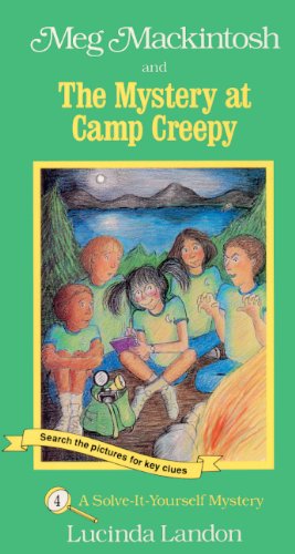 Stock image for Meg Mackintosh and the Mystery at Camp Creepy for sale by Better World Books: West