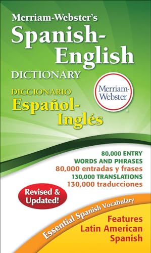 Beispielbild fr Merriam-Webster's Spanish-English Dictionary (Turtleback School & Library Binding Edition) (English and Spanish Edition) zum Verkauf von HPB-Ruby