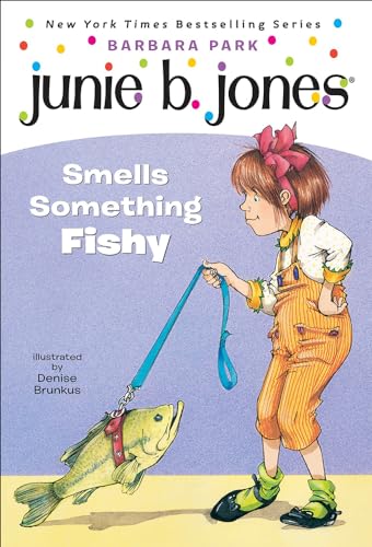 Beispielbild fr Junie B. Jones Smells Something Fishy (Turtleback School Library Binding Edition) zum Verkauf von Goodbookscafe