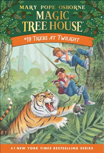 Stock image for Tigers At Twilight (Turtleback School & Library Binding Edition) (Magic Tree House) [School & Library Binding] Osborne, Mary Pope and Murdocca, Sal for sale by GridFreed