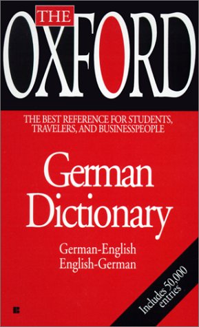 Stock image for The Oxford German Dictionary: German-English, English-German for sale by ThriftBooks-Atlanta