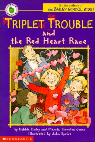 Triplet Trouble and the Red Heart Race (9780613273299) by Debbie Dadey; Marcia Thornton Jones