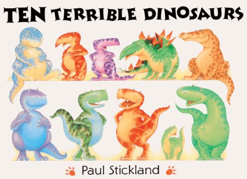 9780613317924: Ten Terrible Dinosaurs