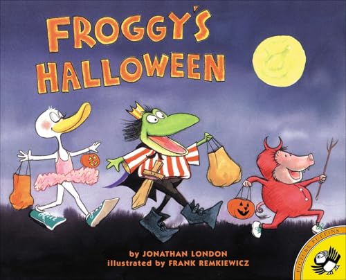 Stock image for Froggy's Halloween (Turtleback School & Library Binding Edition) (Picture Puffin Books) [School & Library Binding] London, Jonathan and Remkiewicz, Frank for sale by Lakeside Books