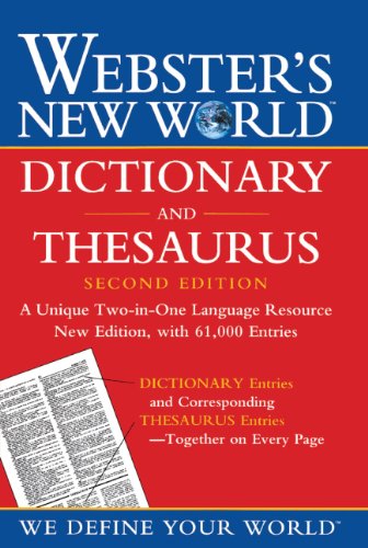 9780613534406: Webster's New World Dictionary and Thesaurus