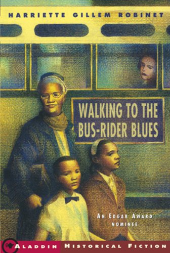 Imagen de archivo de Walking to the Bus-Rider Blues (Aladdin Historical Fiction) a la venta por BookHolders