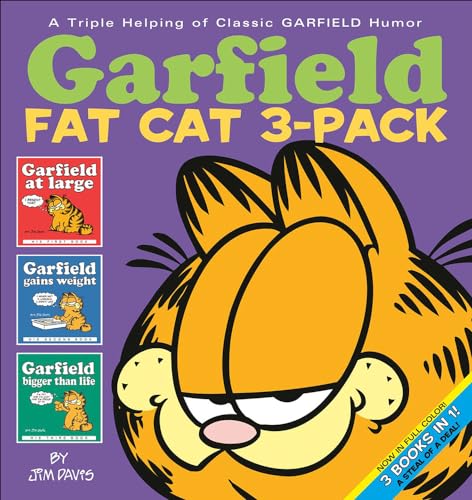 Stock image for Garfield Fat Cat: Garfield at Large/Garfield Gains Weight/Garfield Bigger Than Life (Garfield Fat Cat Three Pack) for sale by Book Deals