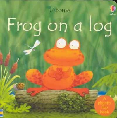 9780613753081: Frog on a Log (Usborne Easy Words to Read)