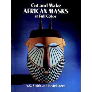 9780613848480: Cut and Make African Masks in Full Color