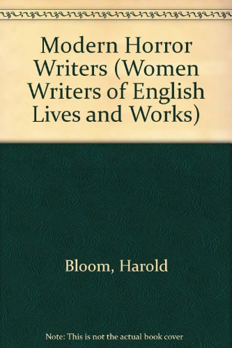 9780613897259: Modern Horror Writers (Women Writers of English Lives and Works)