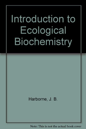 9780613919791: Introduction To Ecological Biochemistry