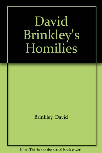 9780614159431: David Brinkley's Homilies