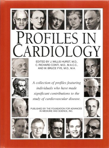 Beispielbild fr Profiles in Cardiology zum Verkauf von James Lasseter, Jr