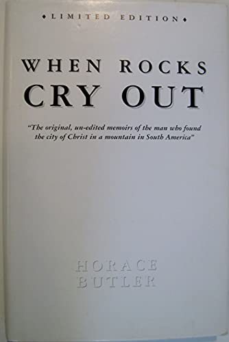 9780615122922: When the Rock Cried Out