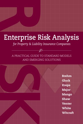 Stock image for Enterprise Risk Analysis for Property & Lilability Insurance Companies: A Practical Guide to Standard Models and Emerging Solutions for sale by Books Unplugged