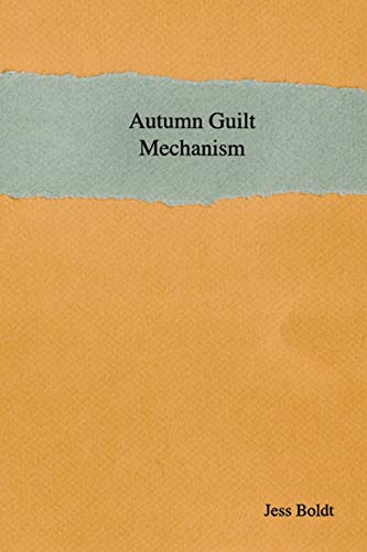 Beispielbild fr Autumn Guilt Mechanism zum Verkauf von PBShop.store US