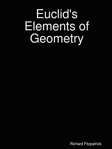 Stock image for Euclid's Elements of Geometry for sale by GF Books, Inc.