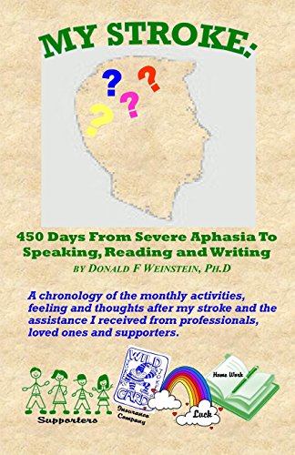 Stock image for My Stroke: 450 Days From Severe Aphasia Speaking, Reading, and Writing for sale by SecondSale