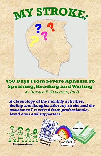 Stock image for My Stroke : 450 Days from Severe Aphasia Speaking, Reading, and Writing for sale by Better World Books