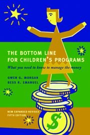 Beispielbild fr BOTTOM LINE FOR CHILDRENS PRO zum Verkauf von Read&Dream